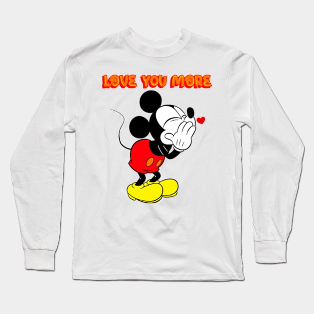 Valentines Day Couple male 2 Long Sleeve T-Shirt by unknow user